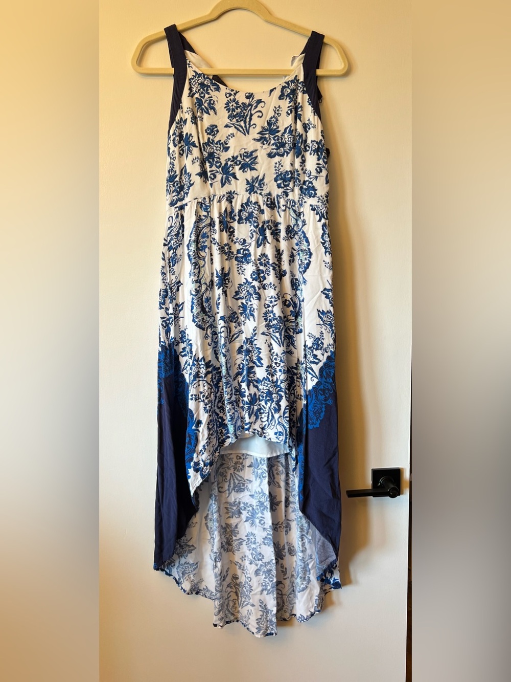Floral High-Low Women's Dress